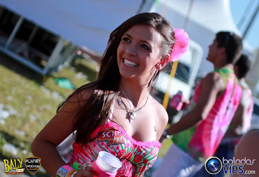 Foliões no Bloko Rosa 2012