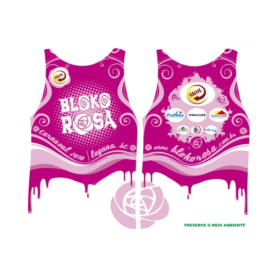 Abadá Bloko Rosa 2010